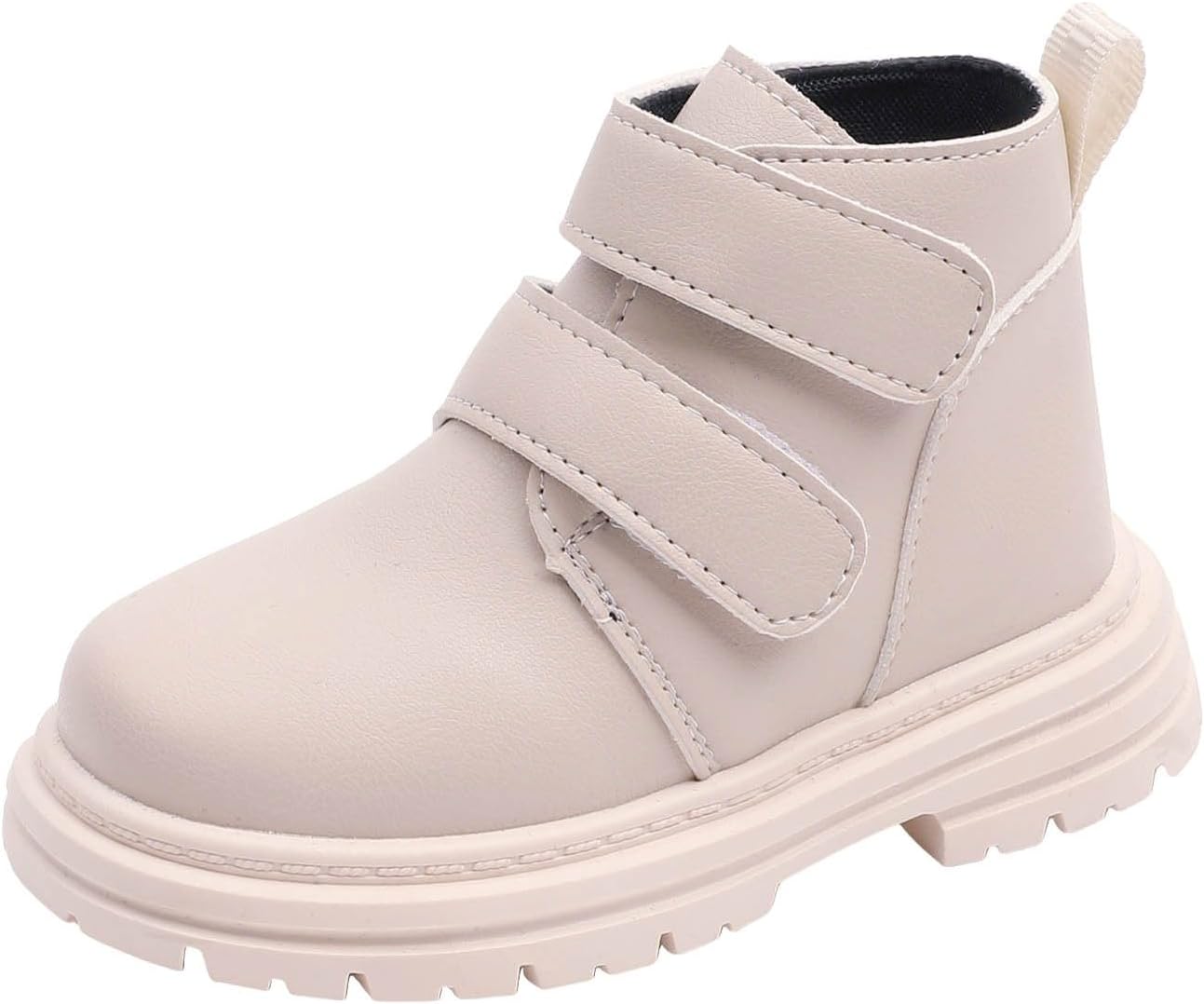 Детские ботинки для девочек IWIHMIV, короткие кожаные ботиночки на осень с невысоким толстыми каблуком, удобные для ходьбы, с противоскользящей подошвой, Beige
Детские ботинки для девочек IWIHMIV, короткие кожаные ботиночки на осень с невысоким толстыми каблуком, удобные для ходьбы, с противоскользящей подошвой, Beige