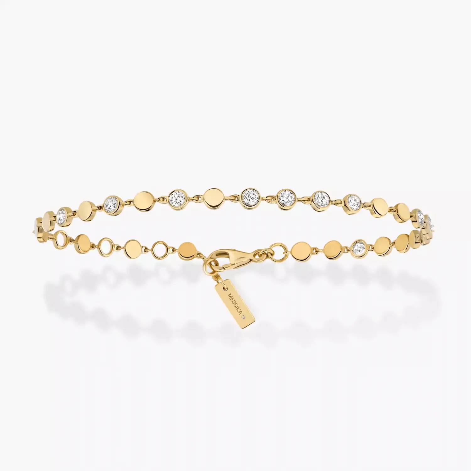 Браслет Messika D-Vibes SM, желтое золото/бриллианты
Браслет Messika D-Vibes SM, желтое золото/бриллианты