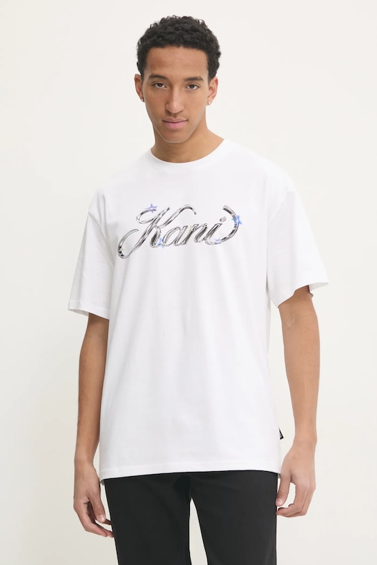 Хлопковая футболка Karl Kani, белый
Хлопковая футболка Karl Kani, белый
