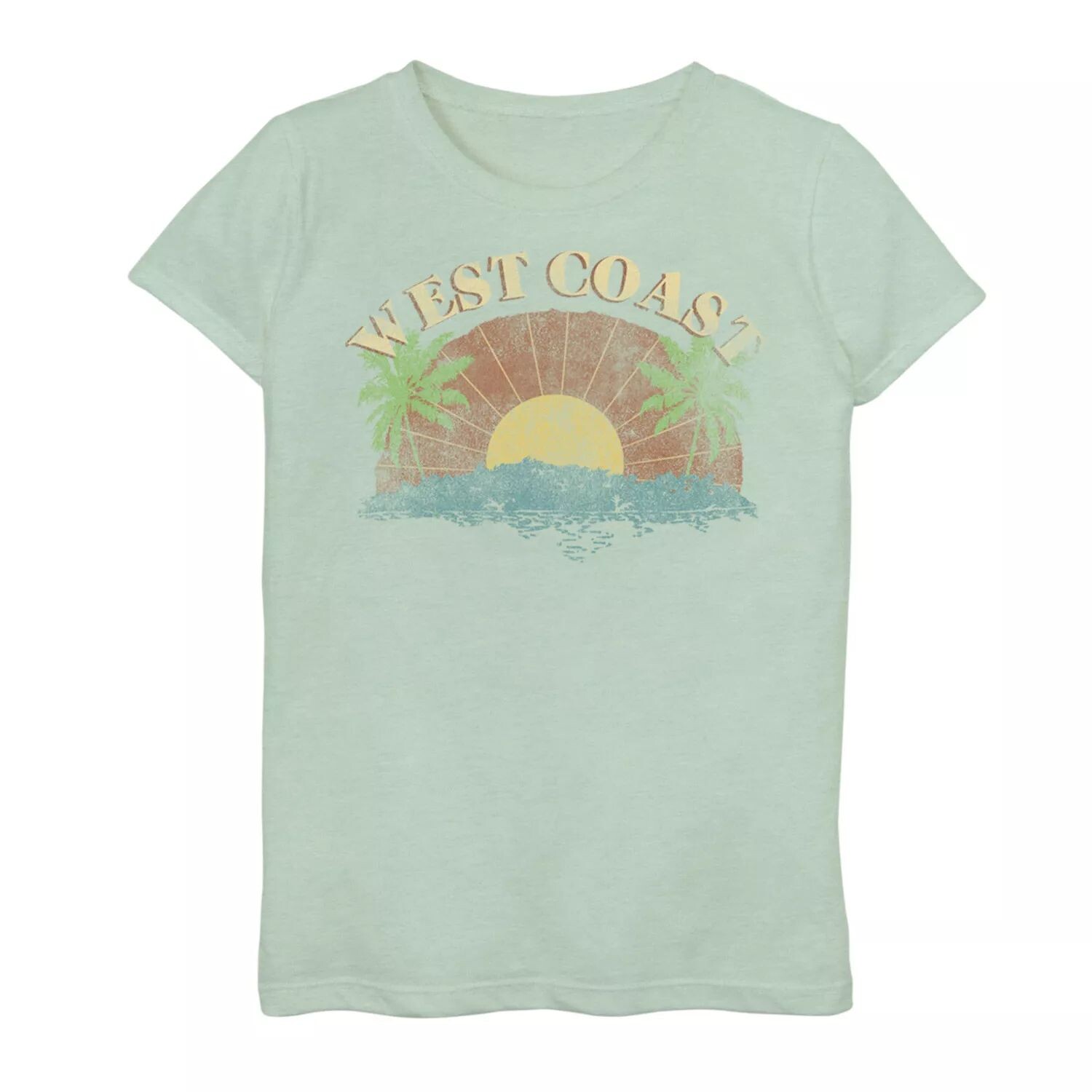Футболка с рисунком Fifth Sun West Coast для девочек 7–16 лет Unbranded, светло-зеленый
Футболка с рисунком Fifth Sun West Coast для девочек 7–16 лет Unbranded, светло-зеленый