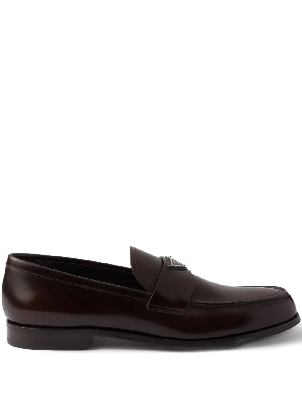 Лоферы с логотипом Prada, коричневый
Лоферы с логотипом Prada, коричневый