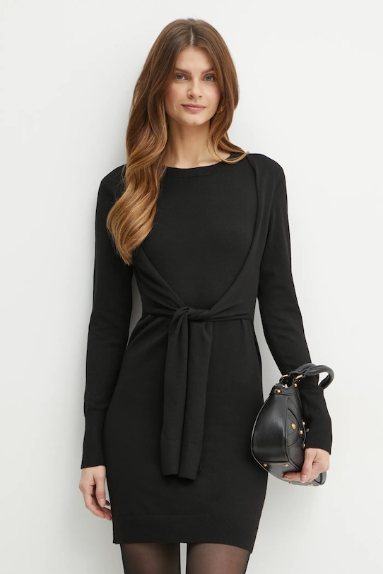 Шерстяное платье DOMBO Silvian Heach, черный
Шерстяное платье DOMBO Silvian Heach, черный