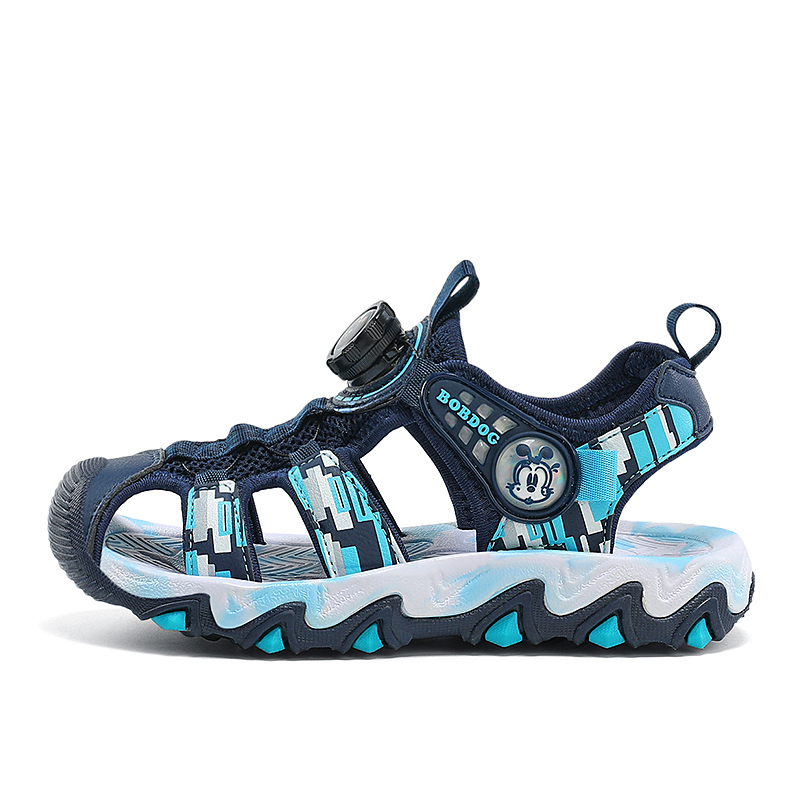 Сандалии унисекс, противоскользящие и износостойкие, дышащие, детские BOBDOG, синий
Сандалии унисекс, противоскользящие и износостойкие, дышащие, детские BOBDOG, синий
