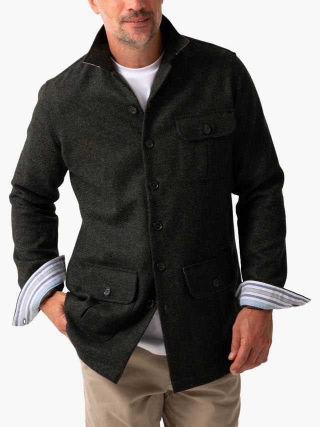 Шерстяная рубашка-пиджак на пуговицах KOY, Green
Шерстяная рубашка-пиджак на пуговицах KOY, Green