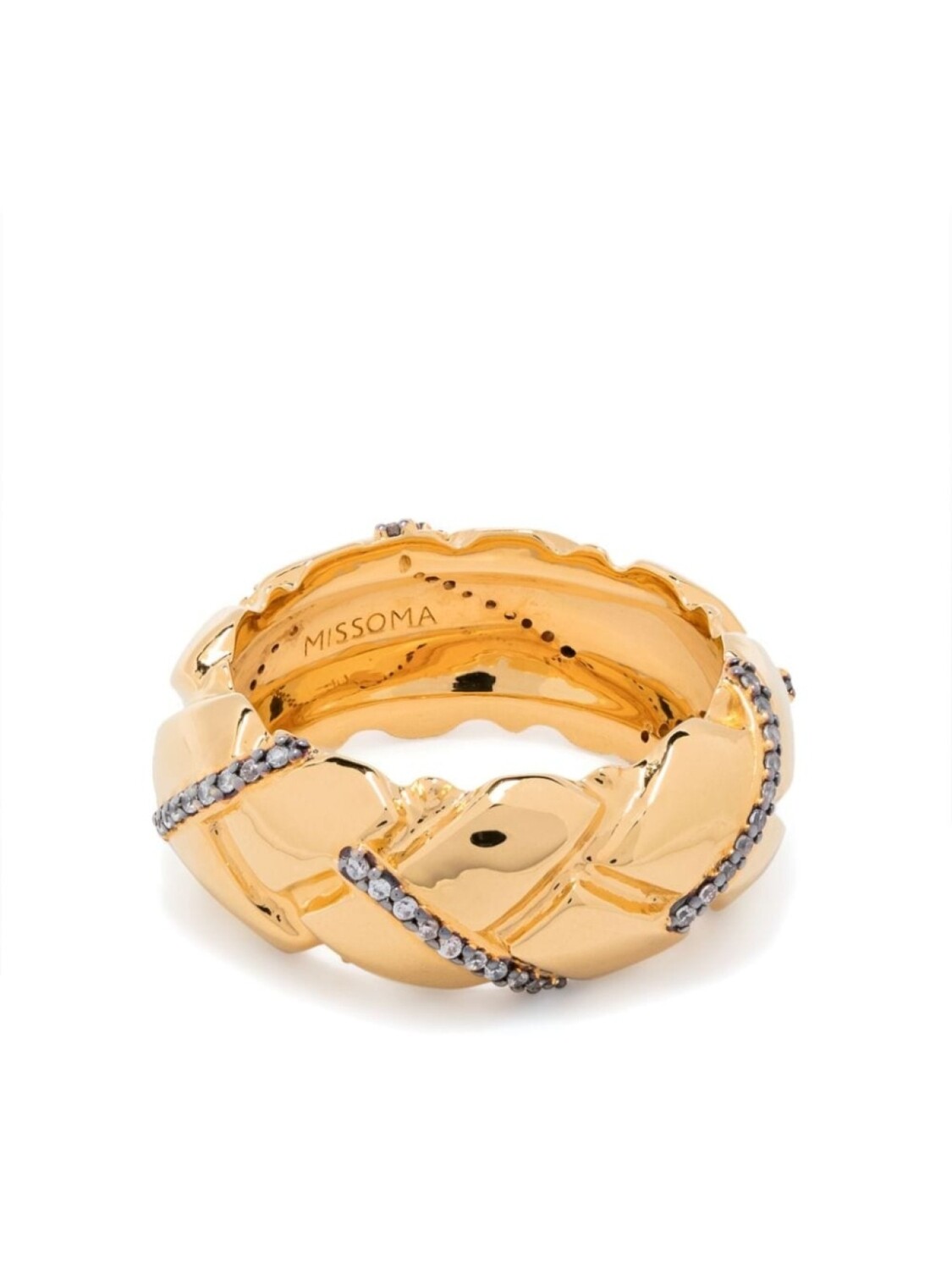 X Люси Уильямс Вафельное кольцо Missoma, золотой
X Люси Уильямс Вафельное кольцо Missoma, золотой