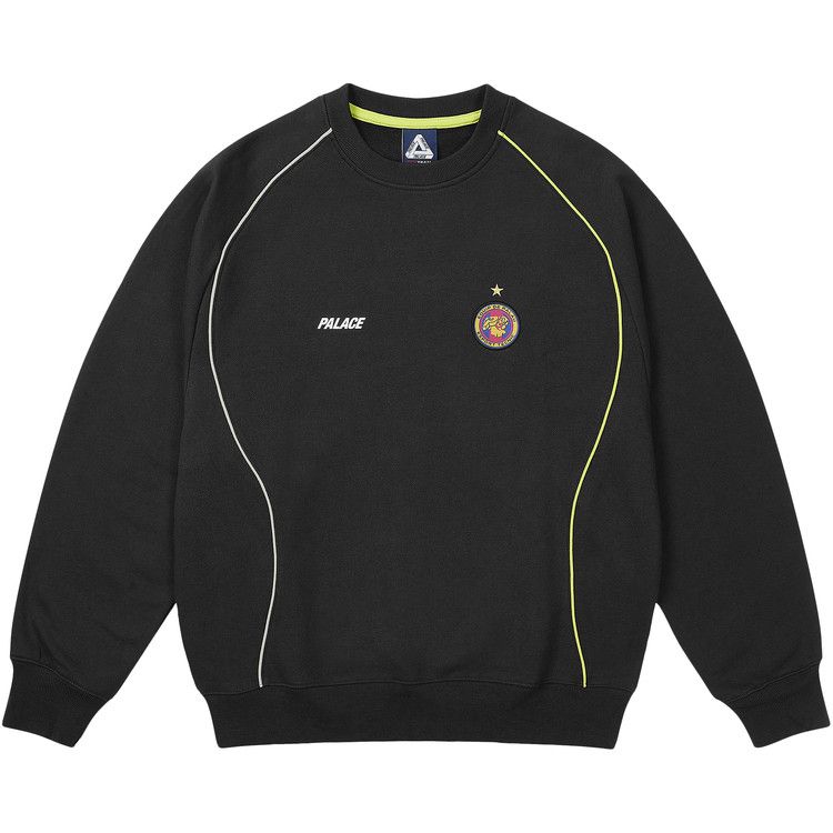 Свитер Palace Pro Team Crew, Black 
Свитер Palace Pro Team Crew, Black