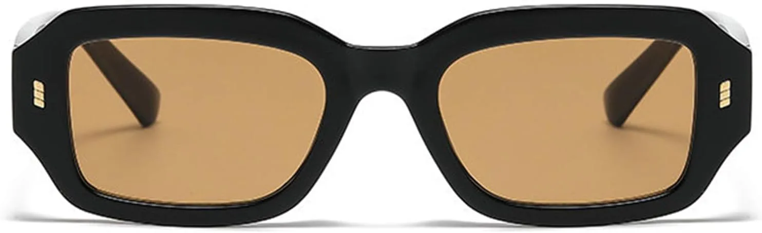 Солнцезащитные очки Willochra Fashion Square для женщин, дорожные солнцезащитные очки Small Rectangle для мужчин, ретро черные с леопардовым принтом XF, Black Brown
Солнцезащитные очки Willochra Fashion Square для женщин, дорожные солнцезащитные очки Small Rectangle для мужчин, ретро черные с леопардовым принтом XF, Black Brown