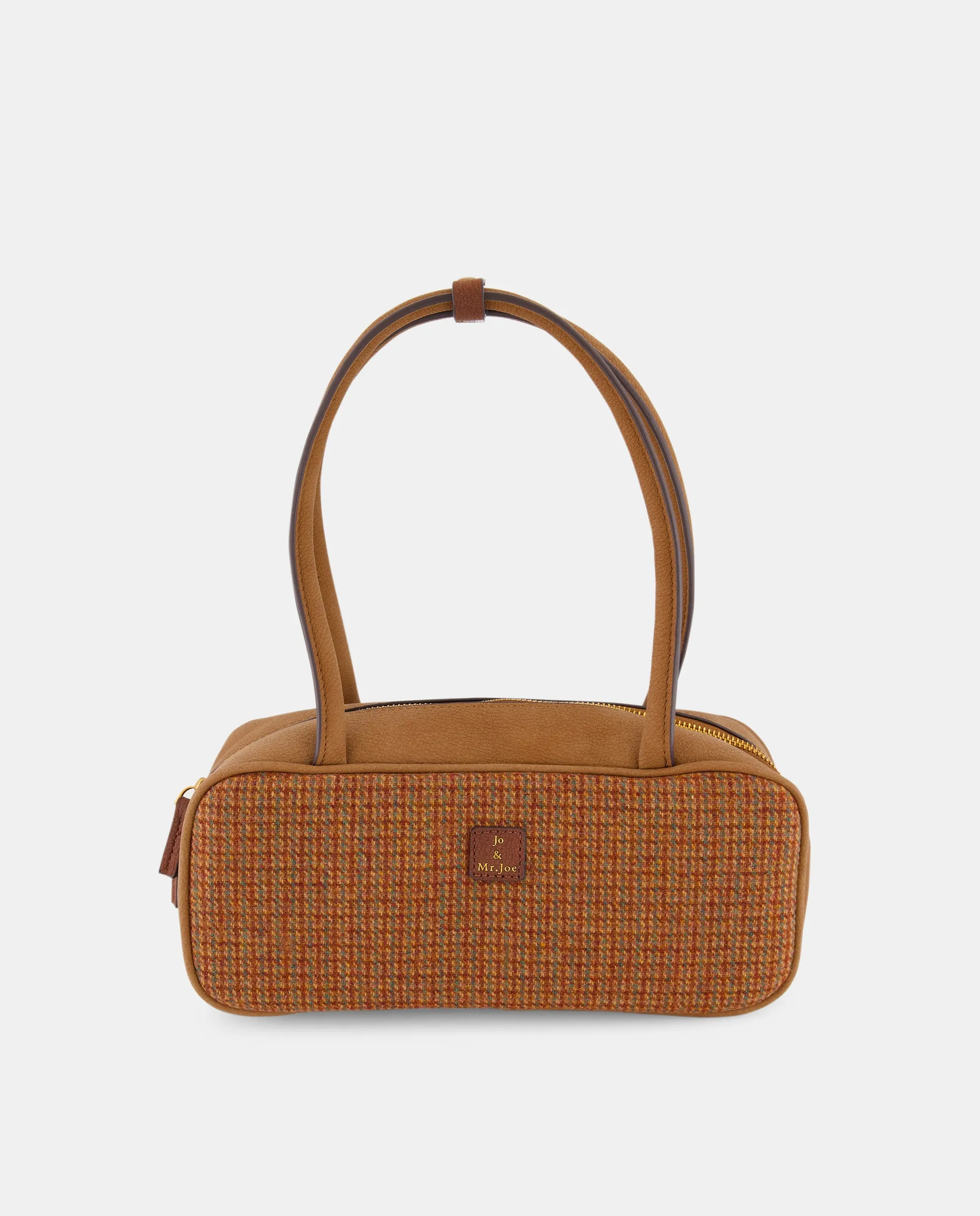 Клетчатый вязаный боулинг Jo & Mr. Joe, горчичный
Клетчатый вязаный боулинг Jo & Mr. Joe, горчичный