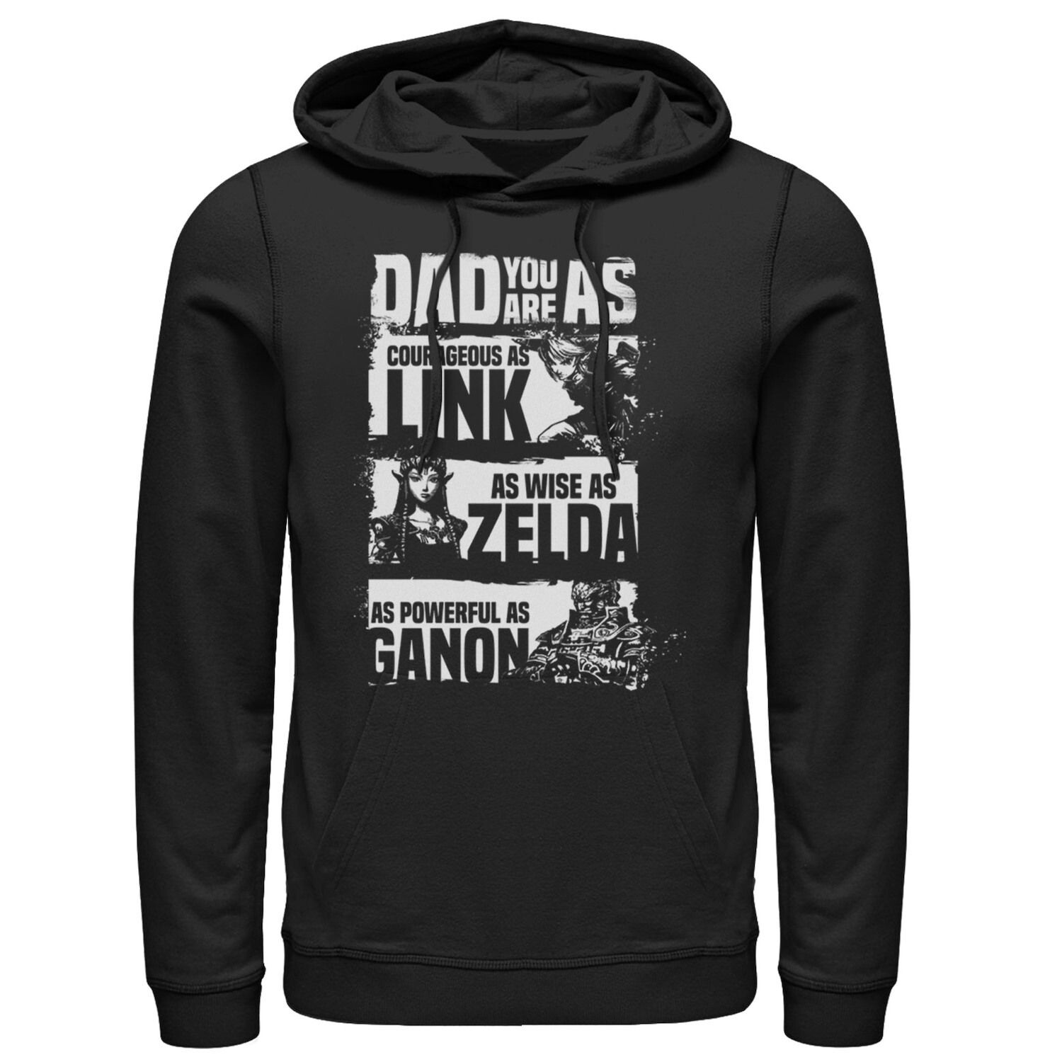Мужская толстовка с капюшоном Nintendo Legend Of Zelda Dad, связанная с игрой Licensed Character 
Мужская толстовка с капюшоном Nintendo Legend Of Zelda Dad, связанная с игрой Licensed Character
