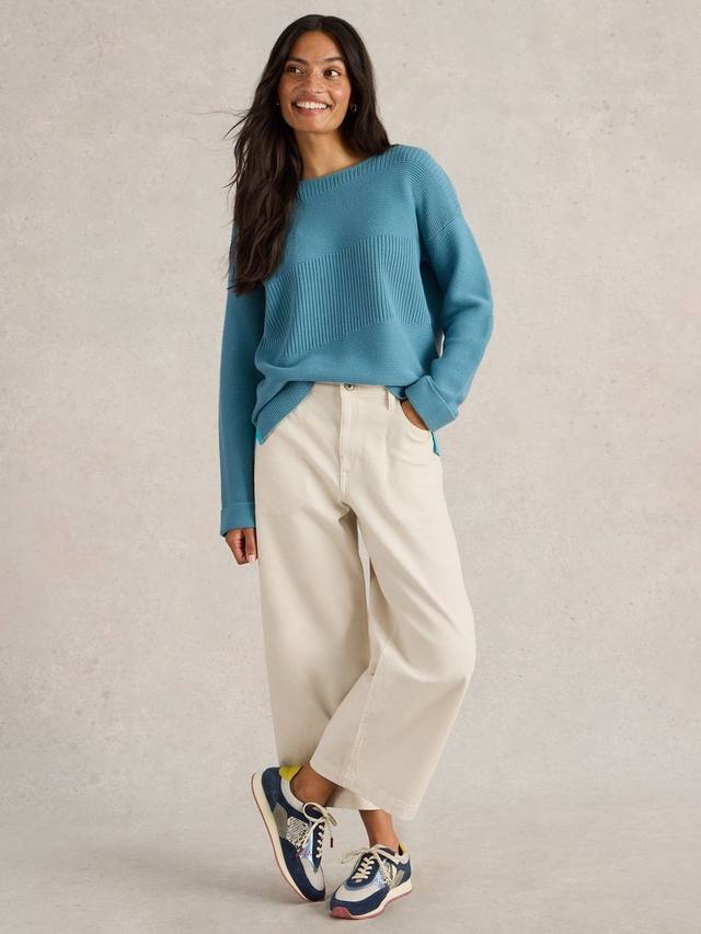 Джемпер jana mix stitch White Stuff, синий
Джемпер jana mix stitch White Stuff, синий