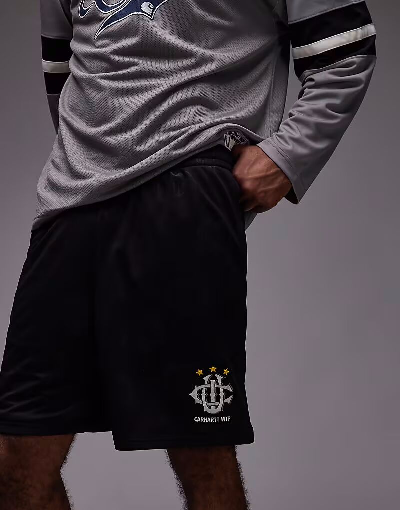 Футбольные шорты клуба Carhartt X Hartt черного цвета Carhartt WIP
Футбольные шорты клуба Carhartt X Hartt черного цвета Carhartt WIP