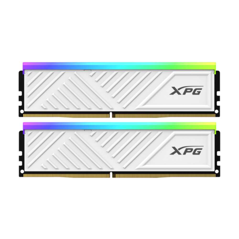 Оперативная память Adata XPG SPECTRIX D35G RGB, 16Гб DDR4 (2x8 Гб), 3200 МГц, AX4U32008G16A-DTWHD35G, белый
Оперативная память Adata XPG SPECTRIX D35G RGB, 16Гб DDR4 (2x8 Гб), 3200 МГц, AX4U32008G16A-DTWHD35G, белый