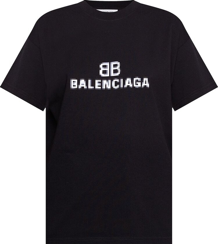 Футболка Balenciaga BB Pixel T-Shirt Black, черный
Футболка Balenciaga BB Pixel T-Shirt Black, черный