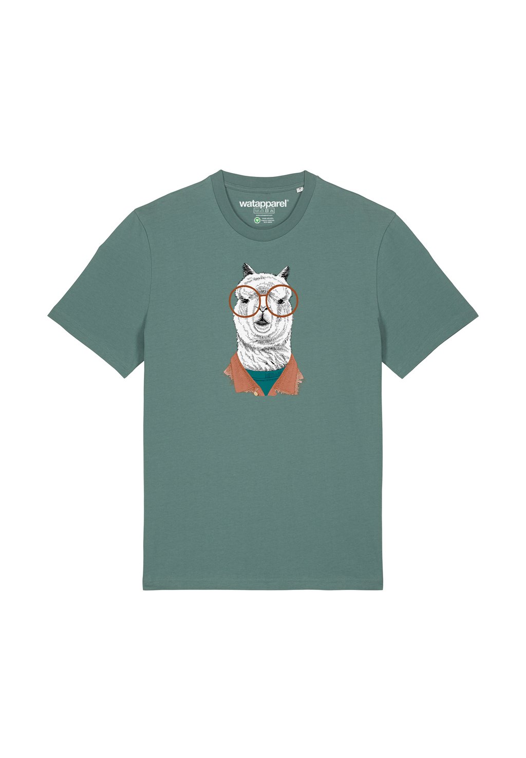 Футболка с принтом watapparel, темно-зеленый
Футболка с принтом watapparel, темно-зеленый