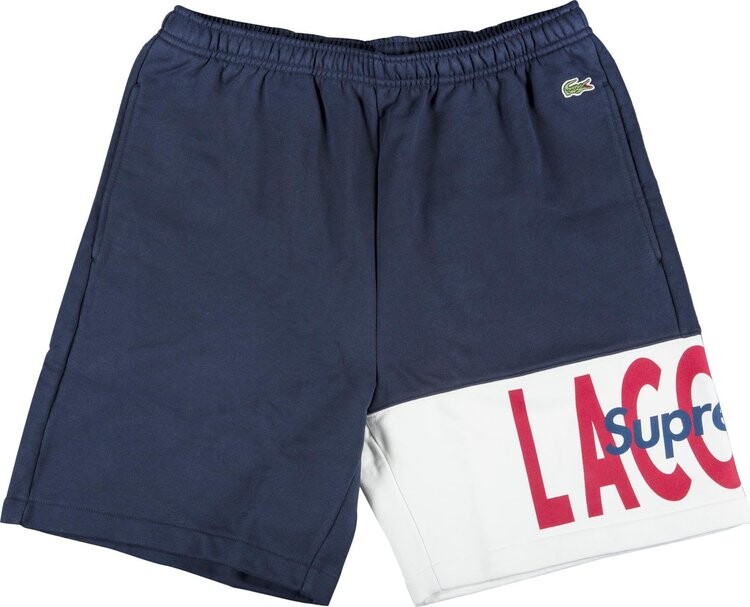Спортивные шорты Supreme x Lacoste Logo Panel Sweatshort 'Navy', синий
Спортивные шорты Supreme x Lacoste Logo Panel Sweatshort 'Navy', синий