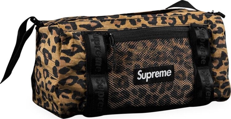Сумка Supreme Mini Duffle Bag Leopard, коричневый 
Сумка Supreme Mini Duffle Bag Leopard, коричневый