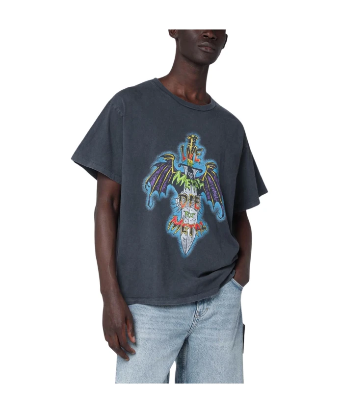 Футболка «Живи ради металла» Gallery Dept., серый
Футболка «Живи ради металла» Gallery Dept., серый