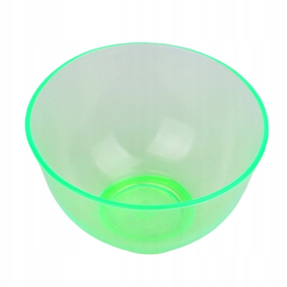 Косметическая силиконовая миска для масок из водорослей и глины, зеленая, 10 см Prima Beauty