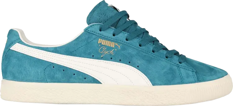 Кроссовки Puma Clyde Premium Core Harbour Blue, синий 
Кроссовки Puma Clyde Premium Core Harbour Blue, синий