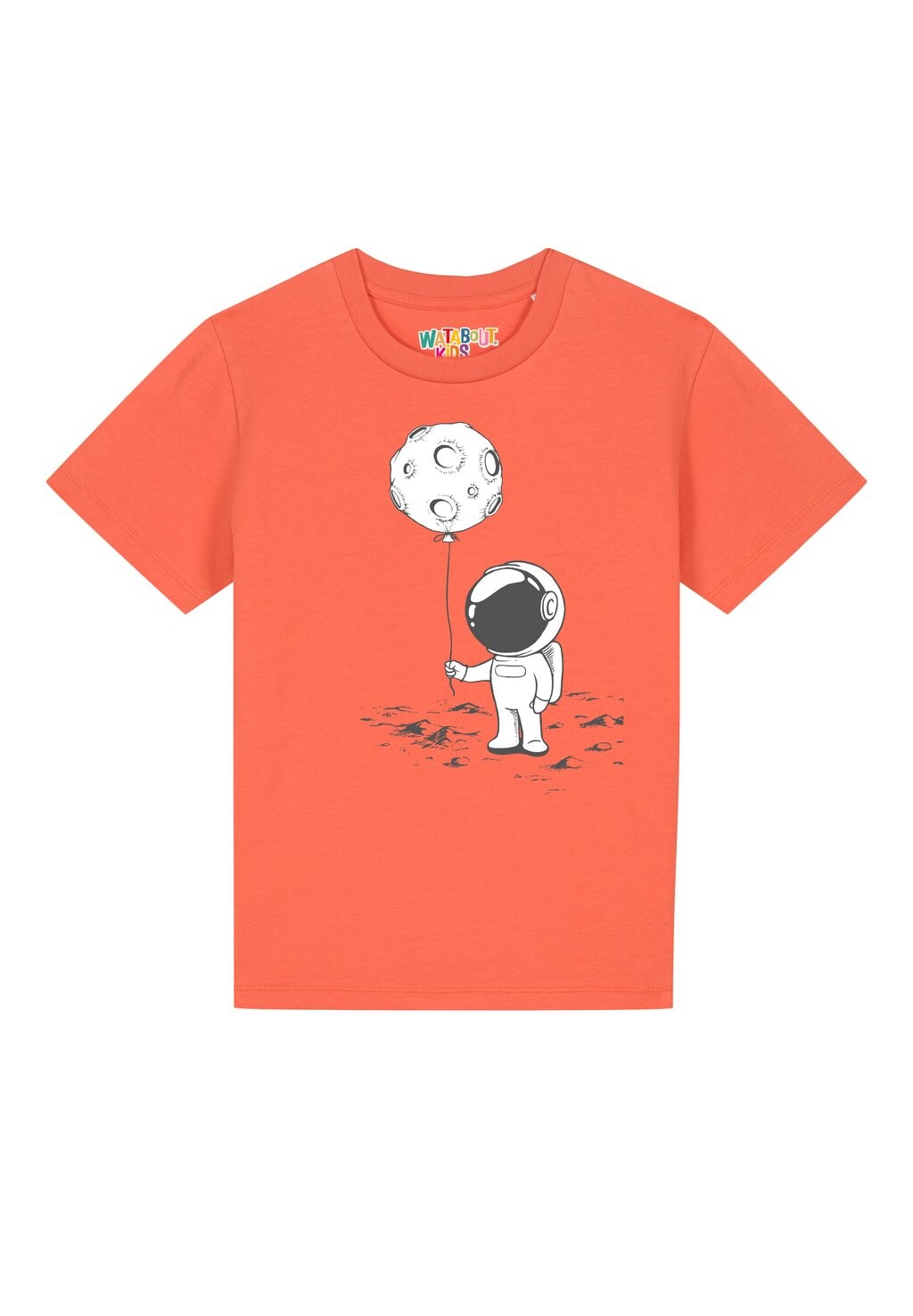 Футболка с принтом KLEINER ASTRONAUT MIT LUFTBALLON Watapparel, цвет fiesta 
Футболка с принтом KLEINER ASTRONAUT MIT LUFTBALLON Watapparel, цвет fiesta
