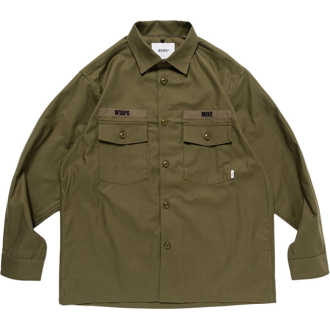 Футболка с вышитым логотипом WTAPS, оливковый
Футболка с вышитым логотипом WTAPS, оливковый