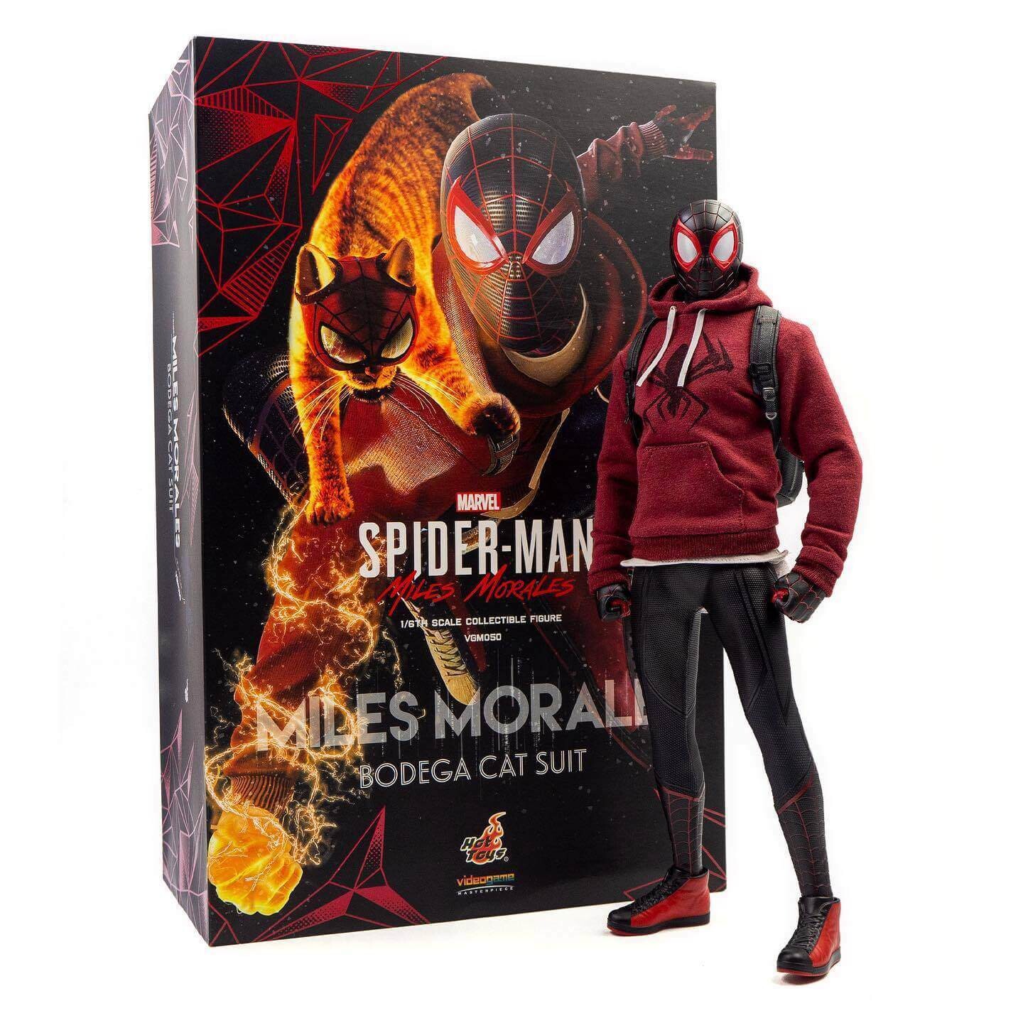 Коллекционная фигурка Hot Toys Marvel’s Spider-Man: Miles Morales, Miles Morales (Bodega Cat Suit ) VGM50, 30 см
Коллекционная фигурка Hot Toys Marvel’s Spider-Man: Miles Morales, Miles Morales (Bodega Cat Suit ) VGM50, 30 см