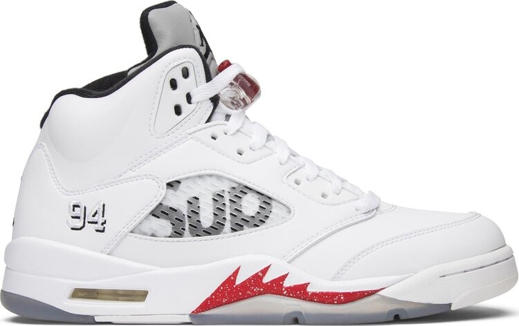 Кроссовки Supreme x Air Jordan 5 Retro White, белый, Белый;серый, Кроссовки Supreme x Air Jordan 5 Retro White, белый
Кроссовки Supreme x Air Jordan 5 Retro White, белый, Белый;серый, Кроссовки Supreme x Air Jordan 5 Retro White, белый