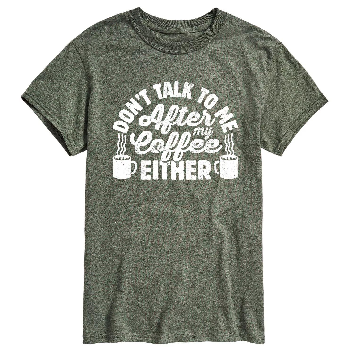 Мужская кофейная футболка Don't Talk To Me Licensed Character 
Мужская кофейная футболка Don't Talk To Me Licensed Character