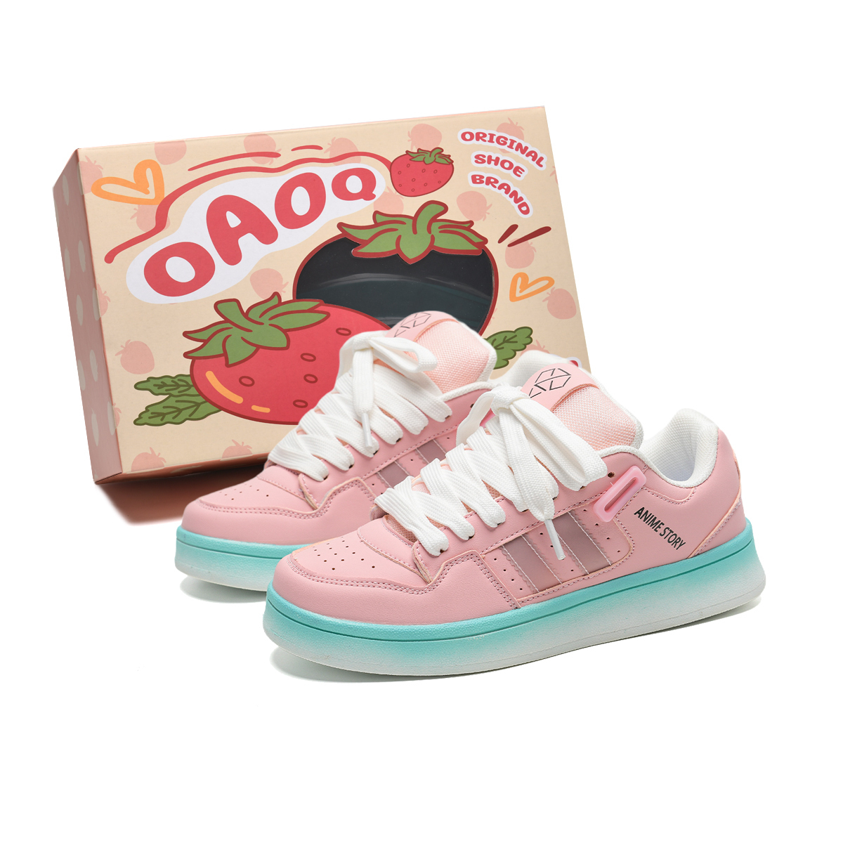 OAOQ Повышающие рост амортизирующие износостойкие легкие нескользящие низкие скейтерские кроссовки унисекс розово-зеленые, цвет Pink Green
OAOQ Повышающие рост амортизирующие износостойкие легкие нескользящие низкие скейтерские кроссовки унисекс розово-зеленые, цвет Pink Green