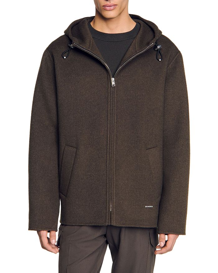 Ветровка с капюшоном Sandro, зеленый
Ветровка с капюшоном Sandro, зеленый