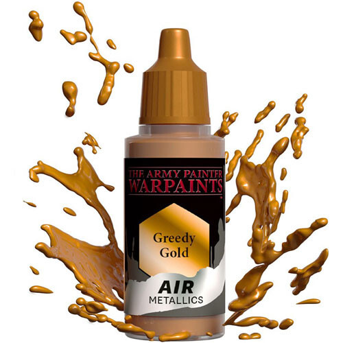Аксессуары Army Painter Warpaint Air: Metallics - Greedy Gold (18ml)
Аксессуары Army Painter Warpaint Air: Metallics - Greedy Gold (18ml)