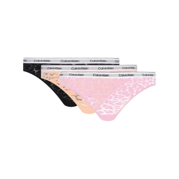 Кружевные бразильские трусики, 3 пары Calvin Klein, розовый
Кружевные бразильские трусики, 3 пары Calvin Klein, розовый