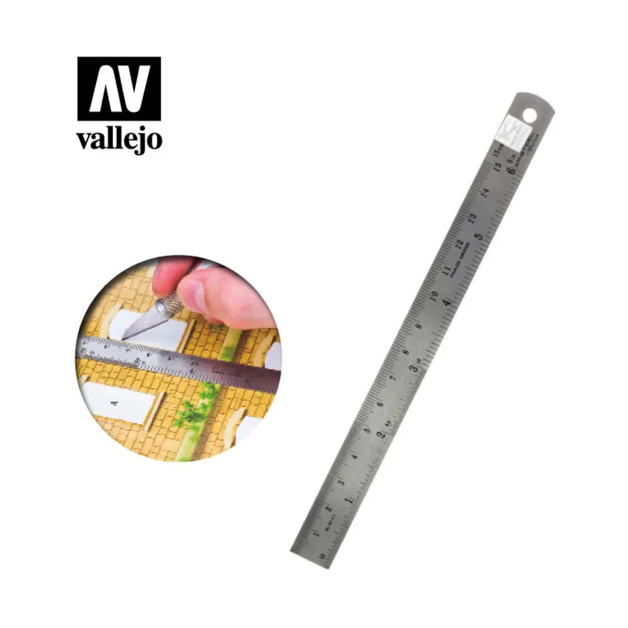 Правило Стила (150 мм), Painting Accessories (Vallejo)
Правило Стила (150 мм), Painting Accessories (Vallejo)