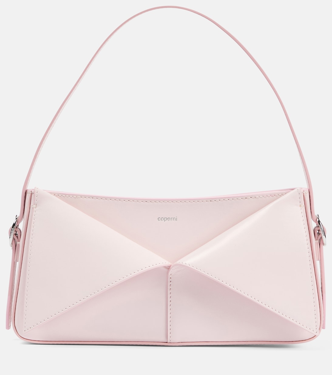 Сумка через плечо из кожи с поясом Coperni, розовый
Сумка через плечо из кожи с поясом Coperni, розовый