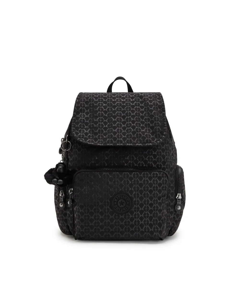 Средний женский рюкзак с клапаном Kipling, черный
Средний женский рюкзак с клапаном Kipling, черный