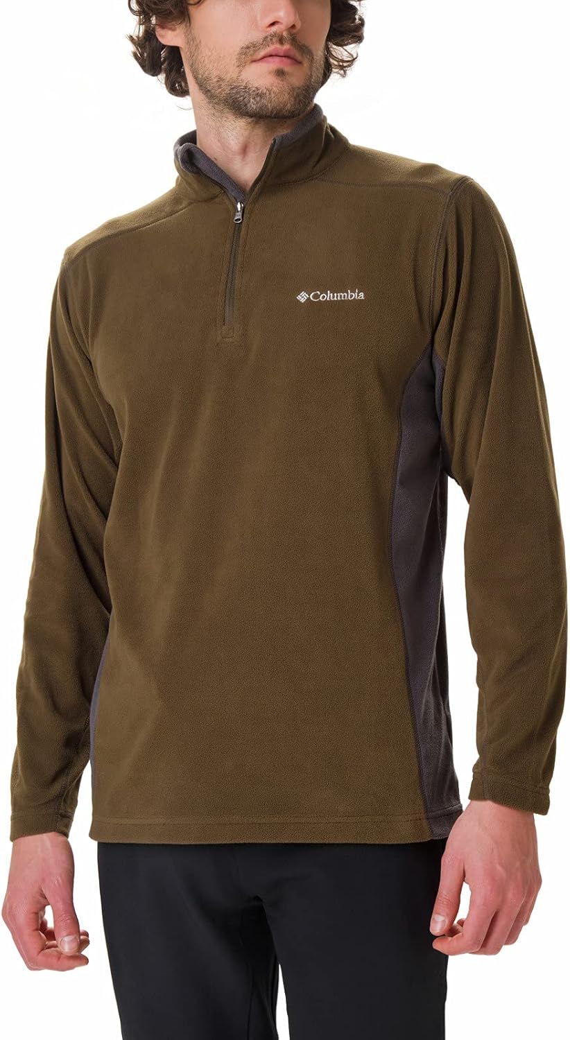 Columbia mens Klamath Range II Half Zip, Olive Green, Shark
Columbia mens Klamath Range II Half Zip, Olive Green, Shark