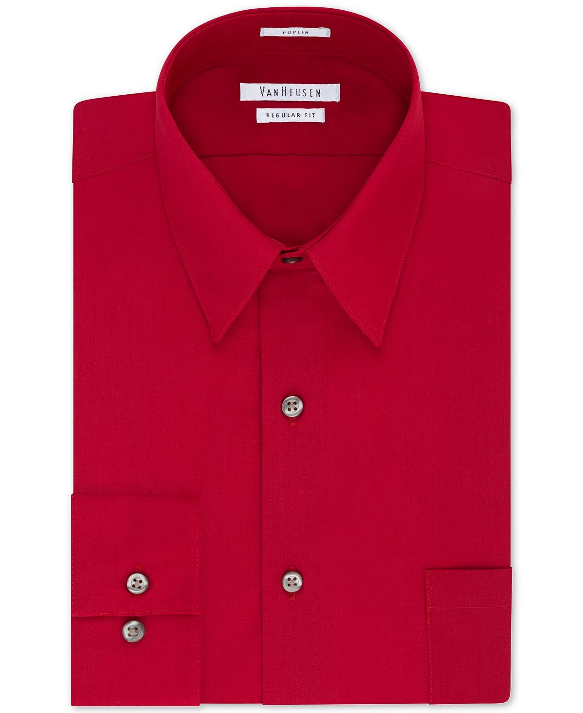 Мужская рубашка классического кроя из поплина с заостренным воротником Van Heusen
Мужская рубашка классического кроя из поплина с заостренным воротником Van Heusen