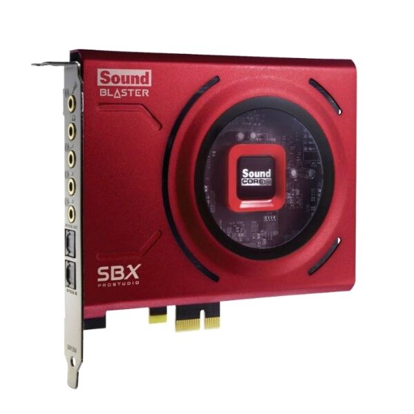 Звуковая карта Creative Sound Blaster Z SE, красный
Звуковая карта Creative Sound Blaster Z SE, красный