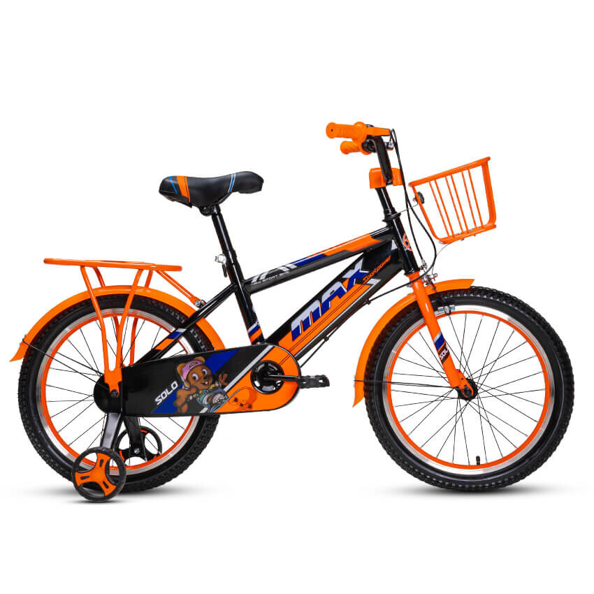 Велосипед детский MAX BIKE Solo 2 18", черный/оранжевый
Велосипед детский MAX BIKE Solo 2 18", черный/оранжевый