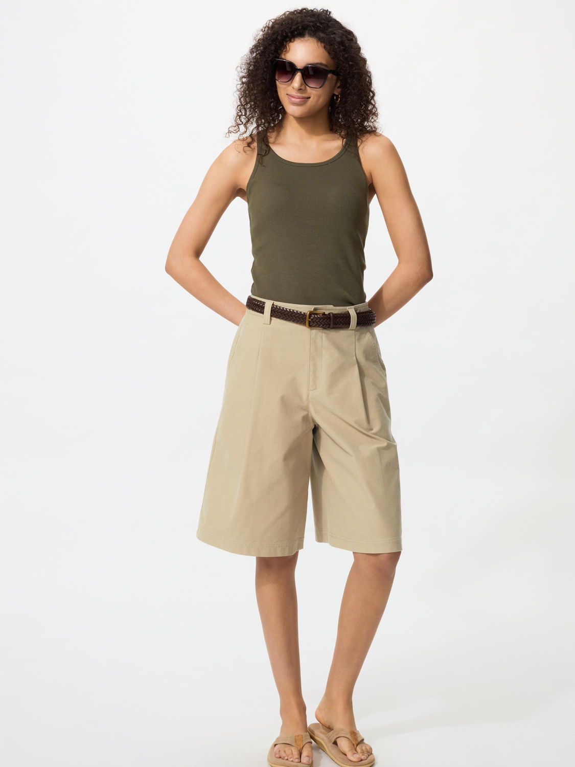 Шорты Uniqlo Jersey Pleated Half, 32 бежевый
Шорты Uniqlo Jersey Pleated Half, 32 бежевый