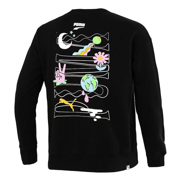 Толстовка back large printing sports training knit pullover black Puma, черный
Толстовка back large printing sports training knit pullover black Puma, черный