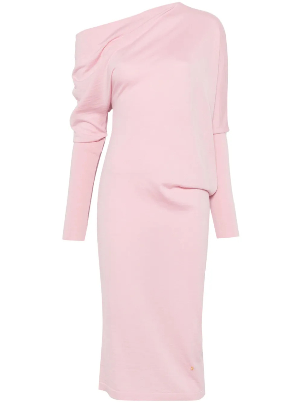 Платье мини с асимметричным вырезом Moschino, розовый
Платье мини с асимметричным вырезом Moschino, розовый