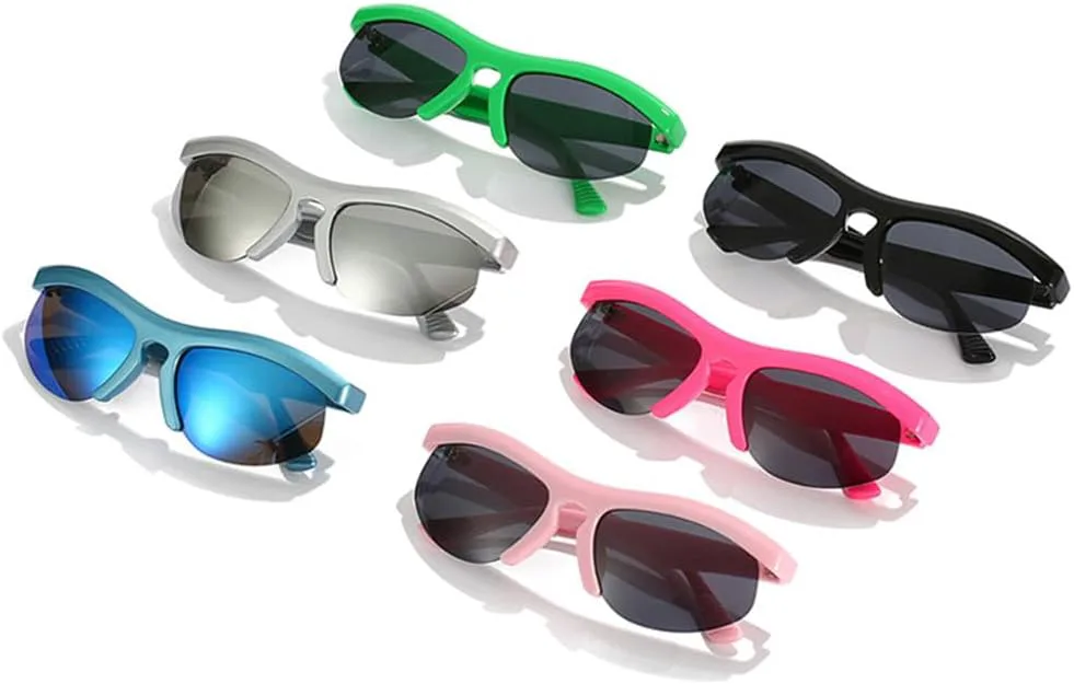 Женские солнцезащитные очки, модные, конфетные цвета, оттенки UV400; мужские солнцезащитные очки для активного отдыха, спорта, вождения, зеркальные FYTUP, Green Grey
Женские солнцезащитные очки, модные, конфетные цвета, оттенки UV400; мужские солнцезащитные очки для активного отдыха, спорта, вождения, зеркальные FYTUP, Green Grey