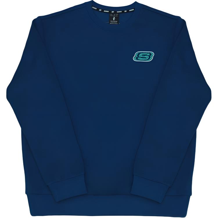 Skechers Свитшот мужской Poseidon Blue с круглым вырезом Moderate
Skechers Свитшот мужской Poseidon Blue с круглым вырезом Moderate