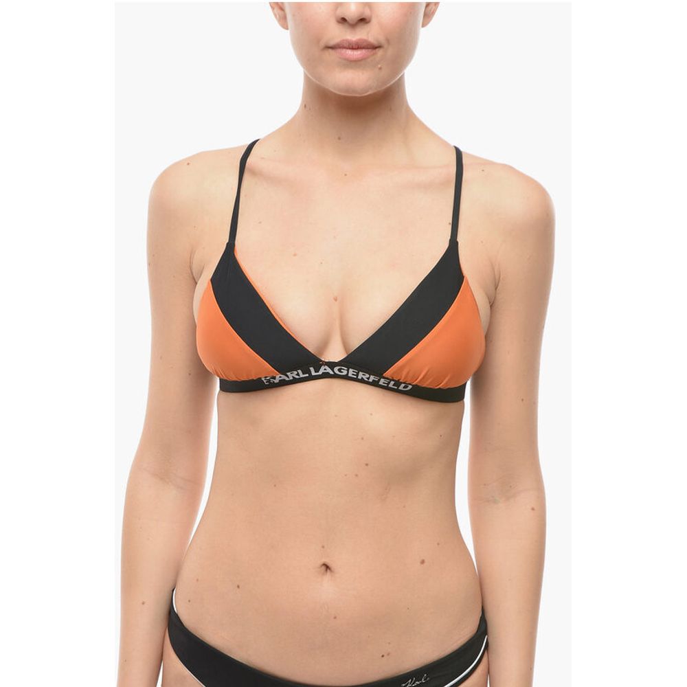 Двухцветный треугольный бикини-топ с крестом на спине Karl Lagerfeld, Bicolor
Двухцветный треугольный бикини-топ с крестом на спине Karl Lagerfeld, Bicolor