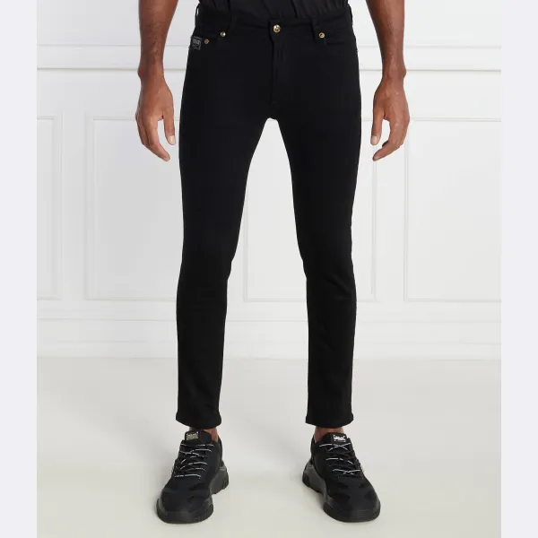 Джинсы скинни невысокий Versace, черный
Джинсы скинни невысокий Versace, черный