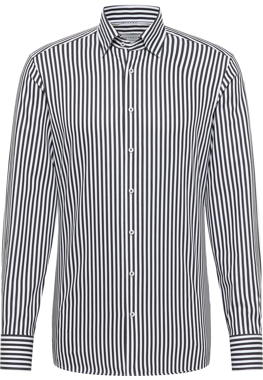 Рубашка делового кроя Slim Fit ETERNA, черный
Рубашка делового кроя Slim Fit ETERNA, черный