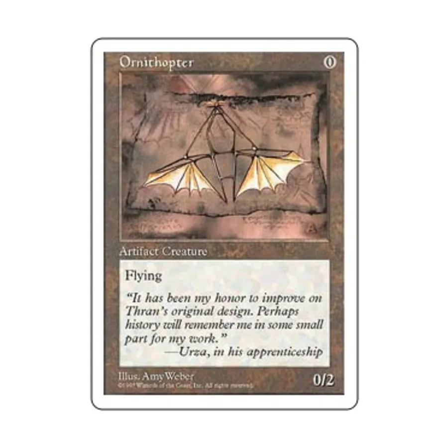 CCG Орнитоптер (U), MTG - 5th Edition
CCG Орнитоптер (U), MTG - 5th Edition