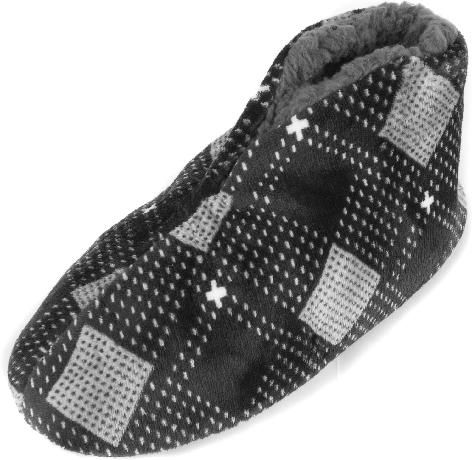 Мужские уютные тапочки Leisureland с мягкой флисовой подкладкой, черный/серый
Мужские уютные тапочки Leisureland с мягкой флисовой подкладкой, черный/серый