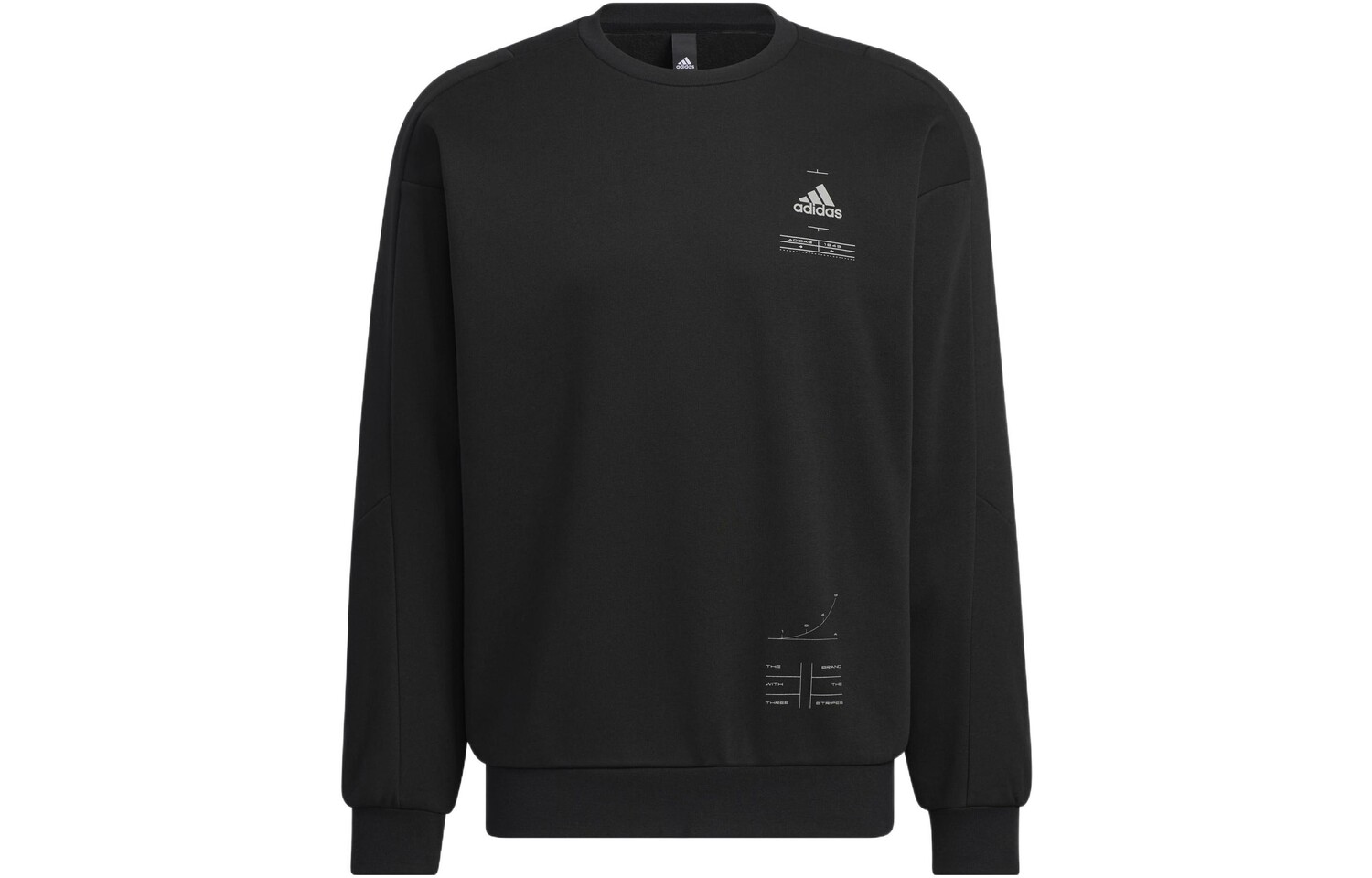 Толстовка мужская черная Adidas, черный
Толстовка мужская черная Adidas, черный